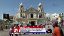 Ilang simbahan, dinagsa ng mga nag-Visita Iglesia matapos ang 2 taong paghihigpit dahil sa pandemya | 24 Oras