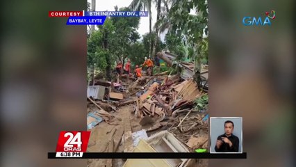 86 patay sa Baybay City dahil sa Bagyong Agaton | 24 Oras