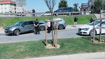 Beşiktaşlı futbolcu Montero'nun karıştığı zincirleme kaza kamerada