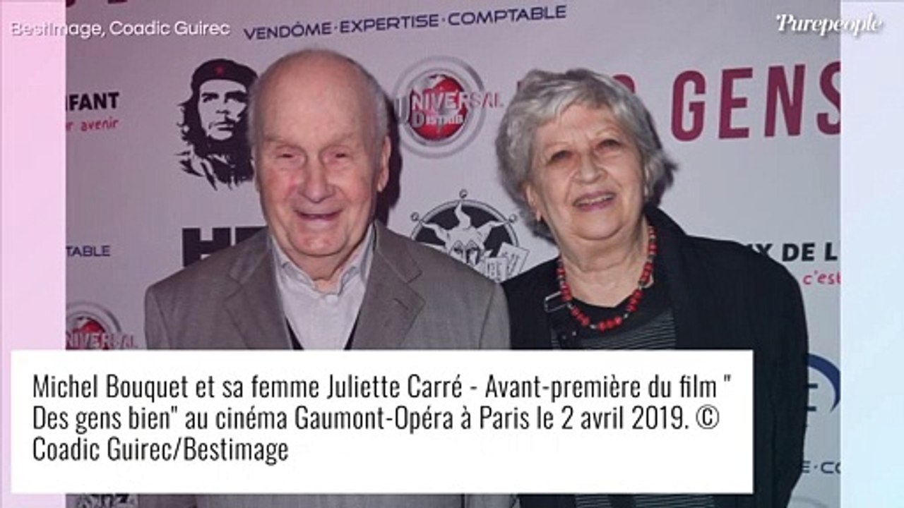 Michel Bouquet : Qui est sa femme Juliette Carré, partenaire à la scène comme à la ville ?