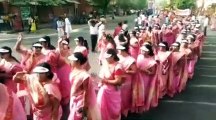 दो साल बाद रथ में विराजमान होकर नगर भ्रमण पर निकले भगवान महावीर... देखिए Video