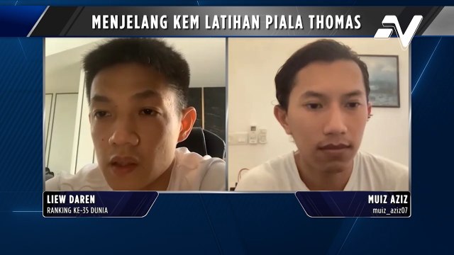 Pemain Profesional Negara, Liew Daren teruja disenaraikan ke kem latihan badminton negara