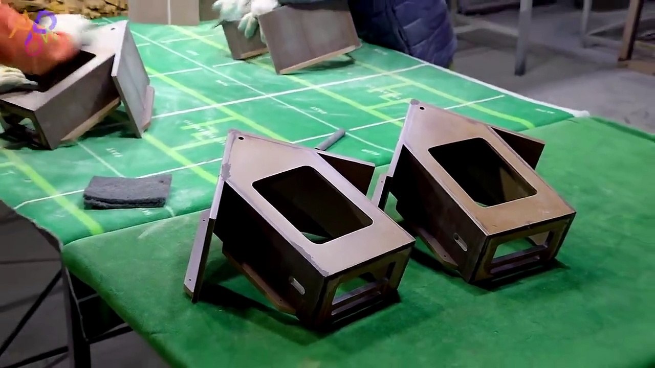 Process of Making Cuckoo Clock. Last Wall Clock Factory in Korea