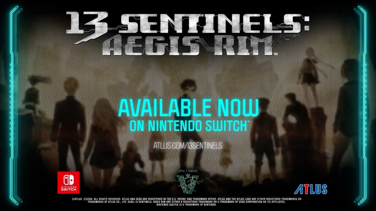 13 Sentinels Aegis Rim - Official Nintendo Switch Launch Trailer
