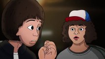 Stranger Morning Cartoons - Netflix