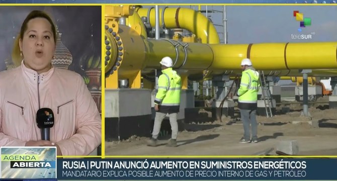 Rusia enfrenta sanciones económicas con aumento en suministros energéticos