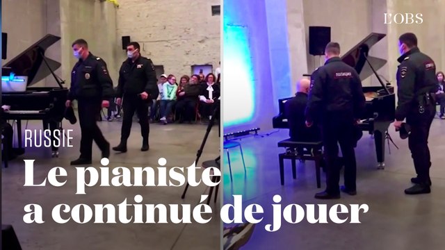 A Moscou, des policiers font irruption pendant un concert avec de la musique ukrainienne