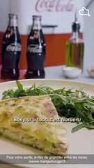 Quiche poireaux Mozzarella Coca-Cola
