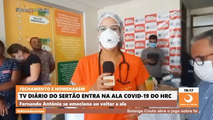 Profissionais que atuaram na ala Covid-19 de Cajazeiras relembram momentos marcantes da pandemia e se emocionam