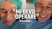 Antonello Venditti in ospedale, annuncia l'operazione e scherza: 