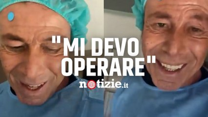 Antonello Venditti in ospedale, annuncia l'operazione e scherza: "Non sarò allo stadio per la Roma"