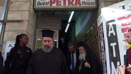 الكنائس المسيحية تحتج على الاستيطان الإسرائيلي في القدس