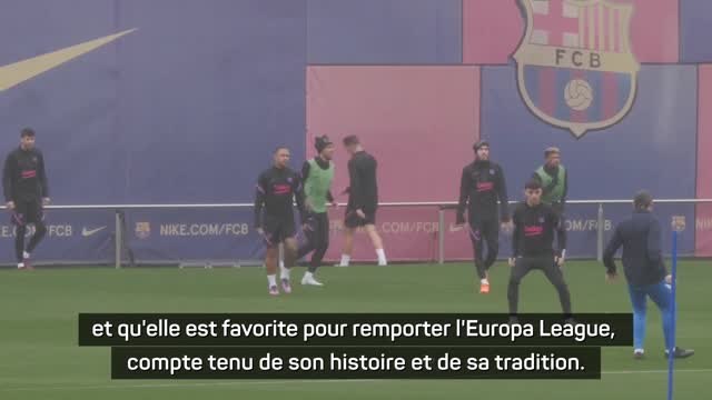 Quarts - César : “Le Barça est favori à la victoire finale”