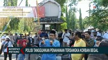 Masyarakat & Aktivis LSM Protes di Mapolres Lombok Tengah, Tuntut Keadilan bagi Amaq Santi