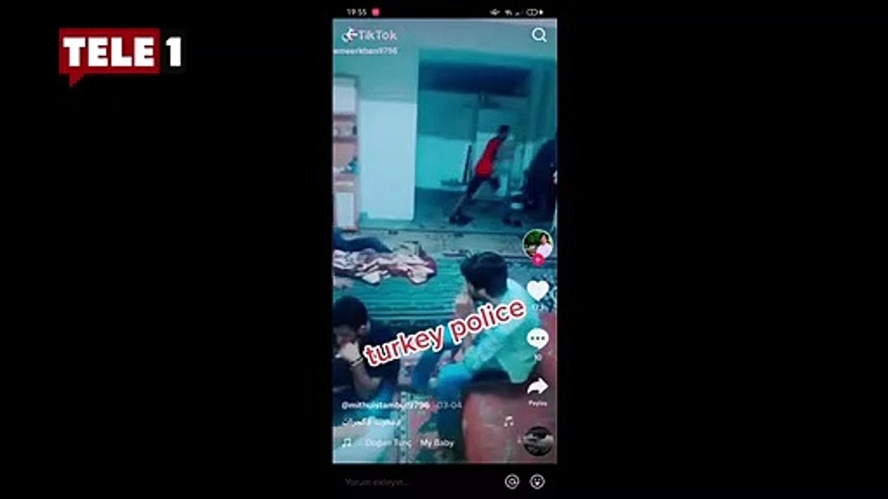 Pakistanlı mülteci Türk polisleriyle alay etti