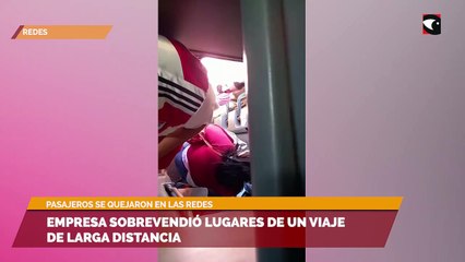 Empresa sobrevendió lugares de un viaje de larga distancia