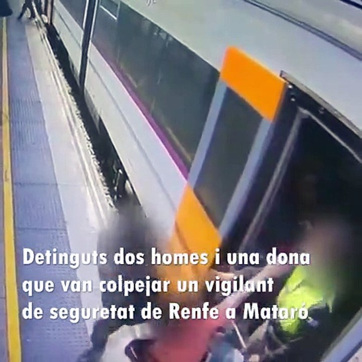 Agresión a un vigilante de Rodalies en Mataró