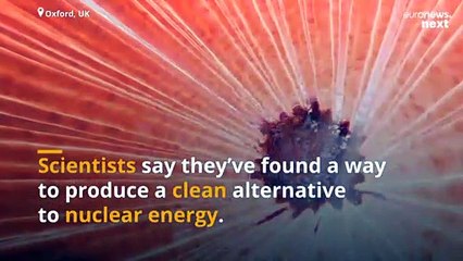 Fusion breakthrough: UK scientists use giant gun in hunt for clean alternative to nuclear energy