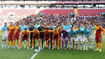 Barış için maç yaptılar! Galatasaray kaybetti, dostluk kazandı