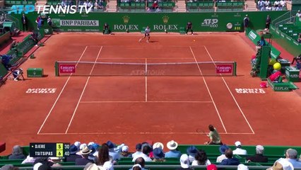 Monte Carlo - Tsitsipas poursuit sa route