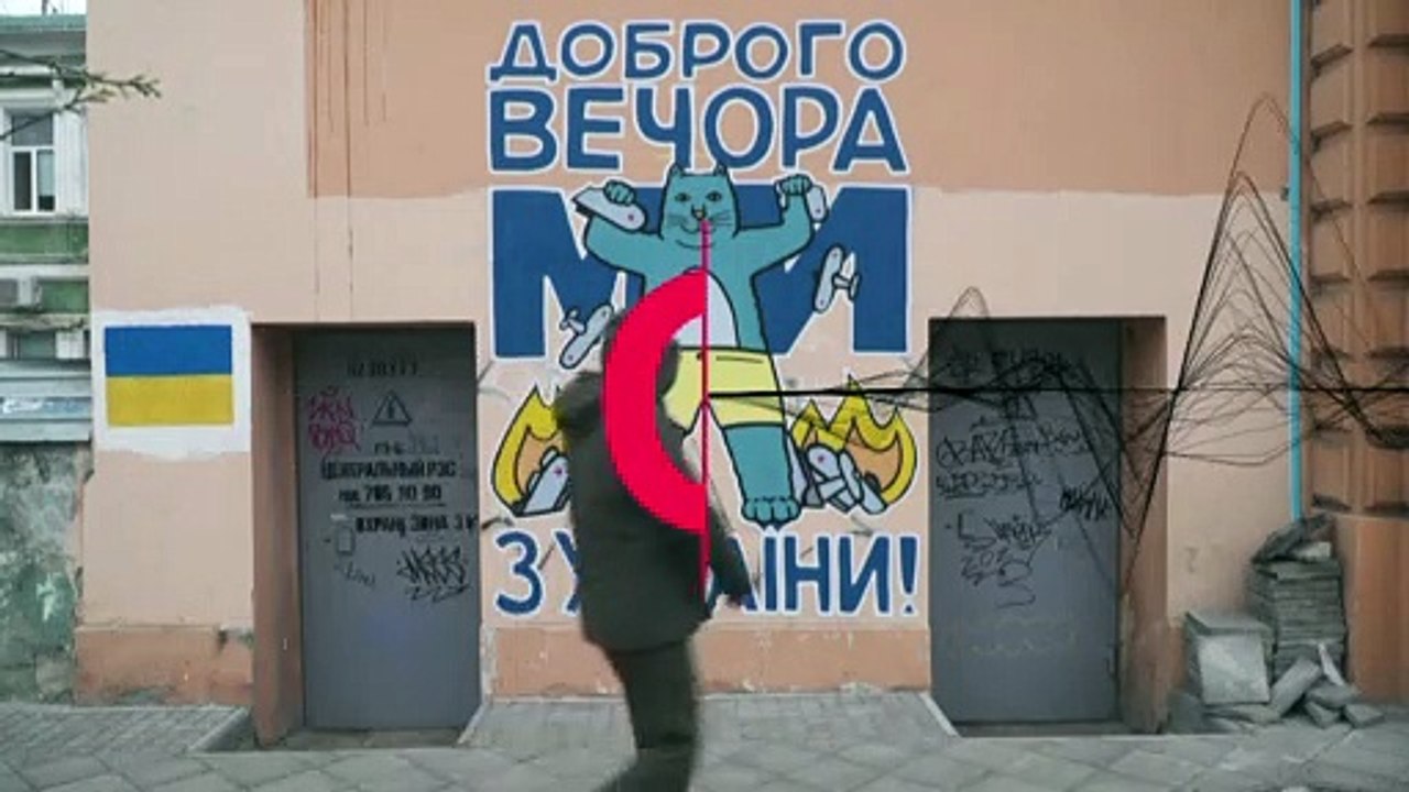 Graffiti-Kollektiv in Odessa trotzt dem Krieg
