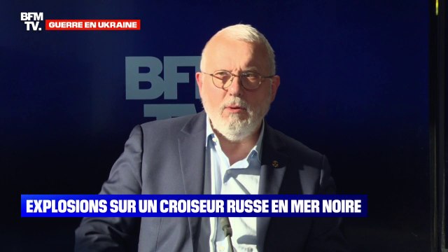 Michel Goya à propos du navire Moskva: Il n'y a pas de navire de cette dimension qui ait été coulé depuis 40 ans