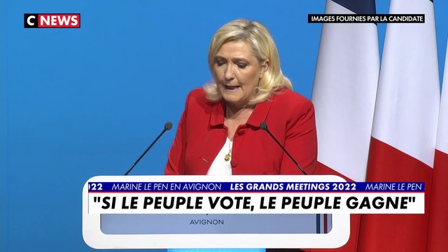 Marine Le Pen : «Le moment est venu de fermer une parenthèse d’un système à bout de souffle»