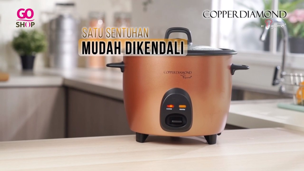 Copper Diamond 18L Rice Cooker Feature
