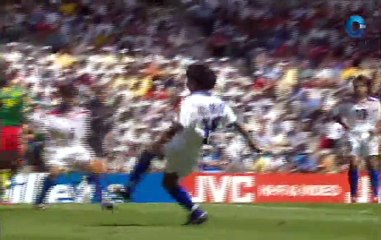 الشوط الاول مباراة الكاميرون و تشيلي 1-1 كاس العالم 1998