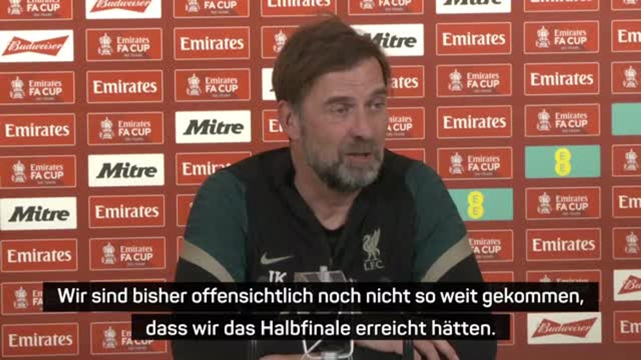 Klopp zum Zug-Chaos beim FA Cup: 'Gutes Timing!'