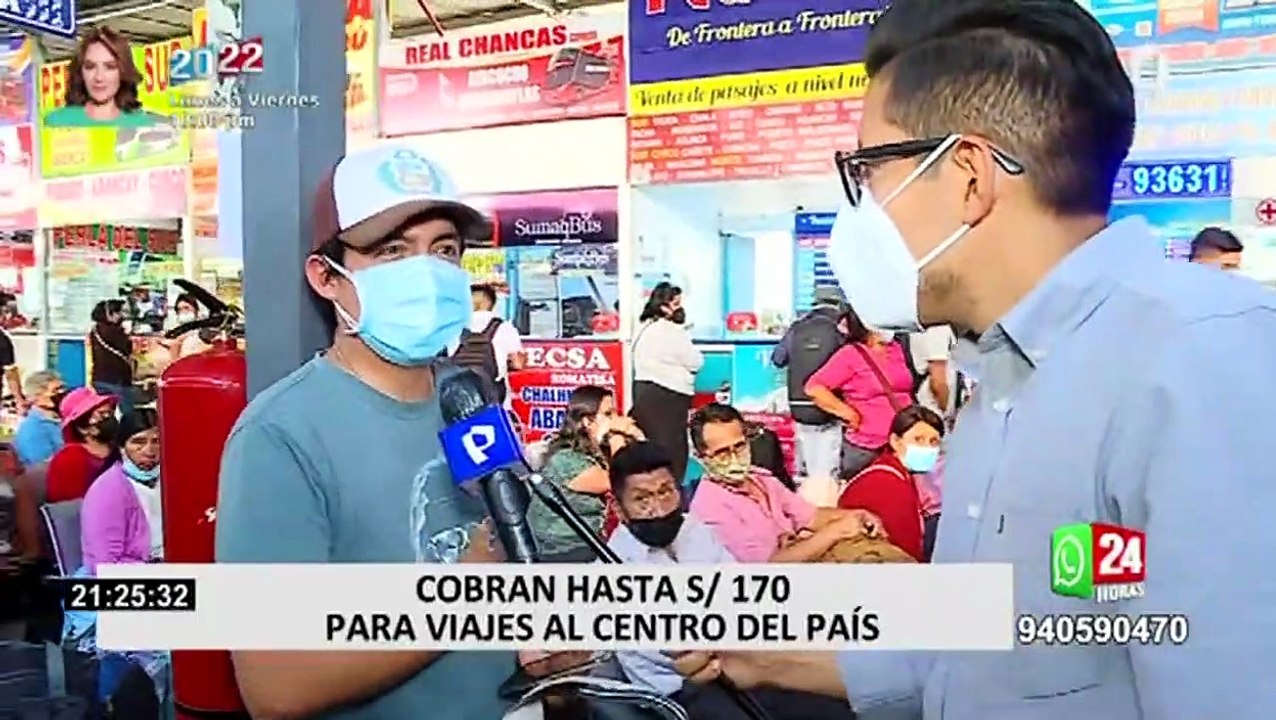 ¡Atención! Precios de pasajes para viajar al interior del país aumentan por Semana Santa