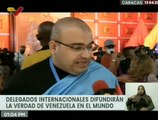 Cumbre Internacional Contra el Fascismo rechaza medidas coercitivas unilaterales contra Venezuela