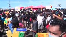 Les Sri Lankais manifestent au lieu de célébrer le Nouvel An traditionnel