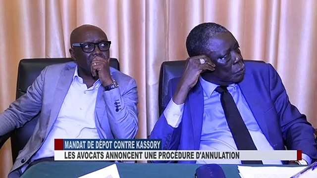 POOL AVOCATS CONTRE LE MANDAT DE DEPOT KASSORY CES AVOCATS QUI ANNONCENT UNE PROCEDURE D'ANNULATION