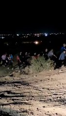 Migrantes detenidos en Roma