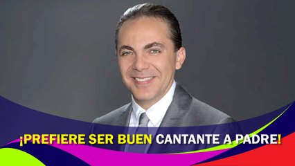 Cristian Castro fingió el plantón de la fiesta de su hija