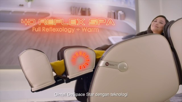 GINTELL DSpace Moon Massage Chair - GT9005 [Free G-Relax EZ Portable Handheld Massager GT029 x 1 ]