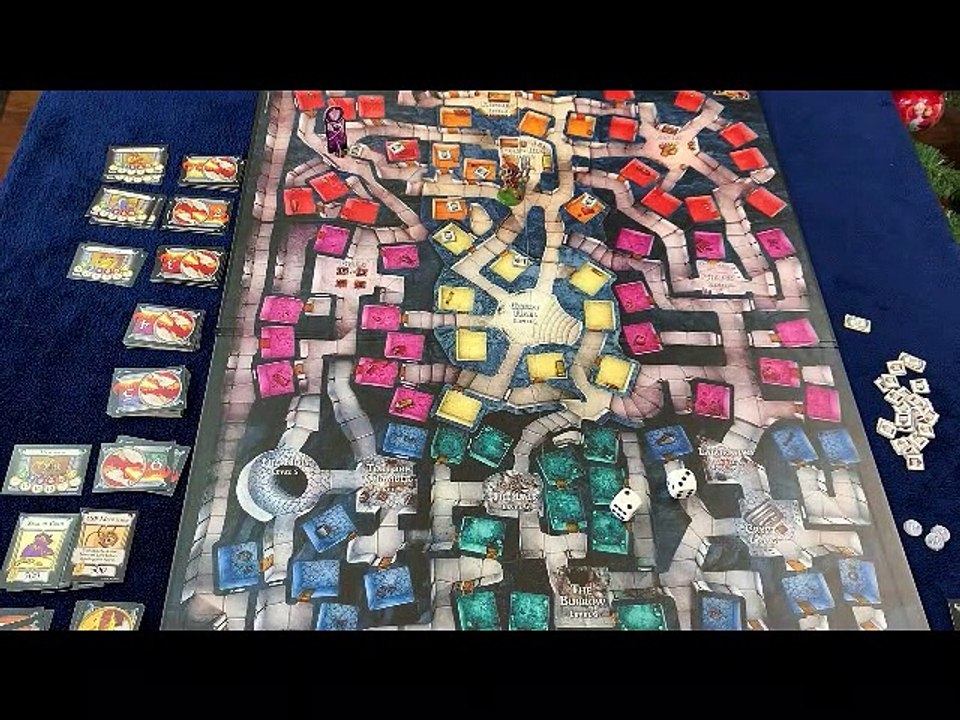 Dungeon! Fantasy Board Game Solo Play | Become the Hunted