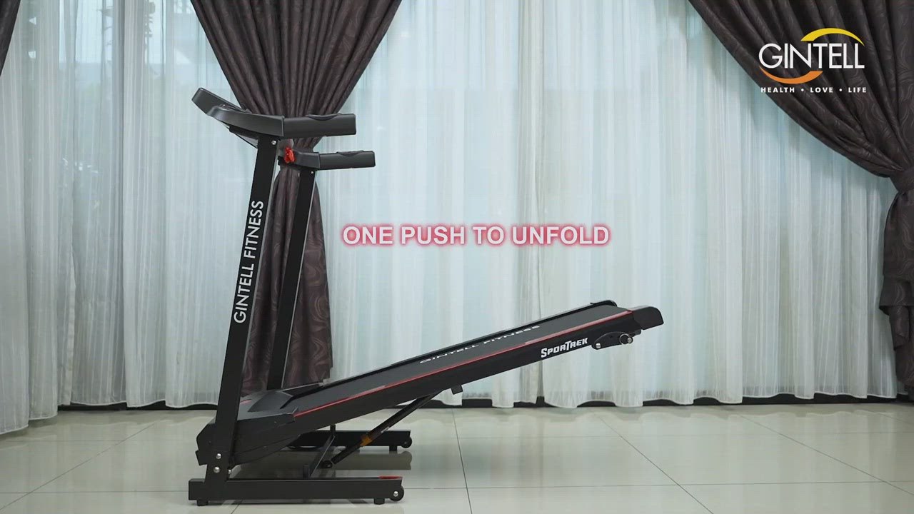 GINTELL Sportrek Treadmill-FT401 [Free G-Relax EZ Portable Handheld Massager GT029 x 1 ]
