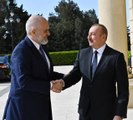 Azerbaycan Cumhurbaşkanı Aliyev, Arnavutluk Başbakanı Rama'yı kabul etti