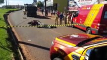 Homem morre em grave acidente na Rua Rio da Paz