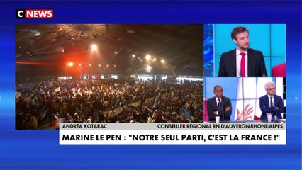 Andréa Kotarac : «Emmanuel Macron fait ses courses dans le programme de Marine Le Pen»