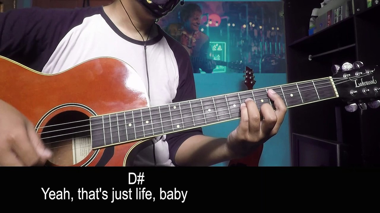 Camila Cabello - Bam Bam (ft. Ed Sheeran)  acoustic guitar playthrough