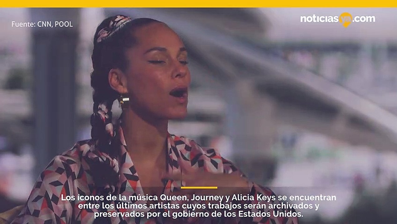 La música de Queen, Journey y Alicia Keys se une al Registro Nacional de Grabaciones en la Biblioteca del Congreso.
