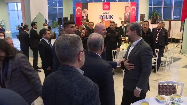 İçişleri Bakanı Soylu, AFAD'ın İyilik İftarı programında konuştu