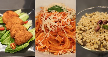 Pâte sauce rosé, Cordon Bleu, Sorgho aux fruits secs - Sahtik fi Sahnik EP 13