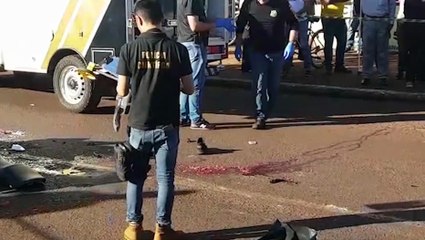 Homem que morreu em acidente na Avenida Carlos Gomes é identificado como Leonardo Lain
