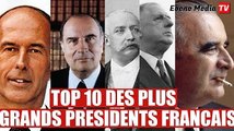 Top 10 des meilleurs présidents de la République française