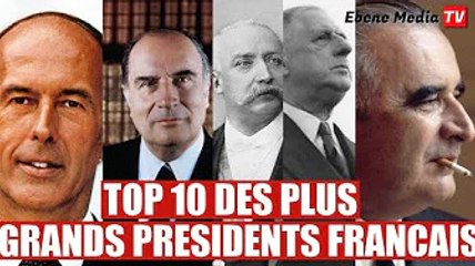 Top 10 des meilleurs présidents de la République française