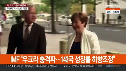 IMF총재 "우크라전쟁, 세계 경제 충격파…143국 성장률 하향 조정"